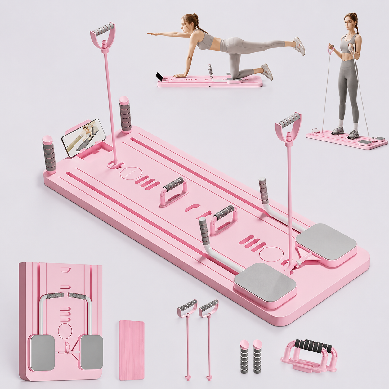 FitVanta™ Foldable Pilates Reformer Board